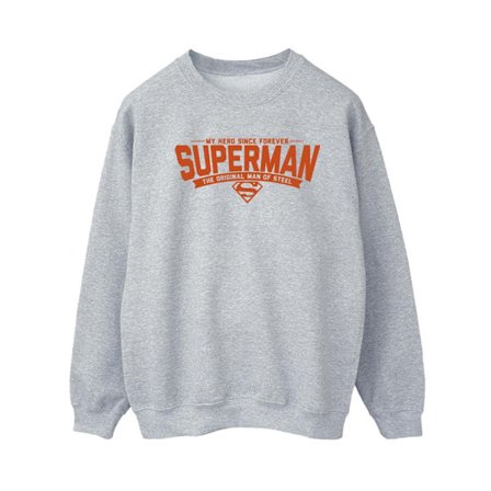 DC Comics Dam/Dam Superman Hero Dad Sweatshirt XXL Sports