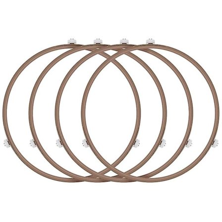 4 Pakke Mikrobølgeovn Rulle Ring Mikrobølgeovn Drejeskive Ring Plade Bakke Glasplade Støtter Ring