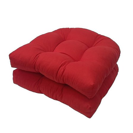 Ulkokäyttöön tarkoitetut tuolinpehmusteet, 2 kpl, terassikalusteiden lattiatyynyt - WELLNGS -MM