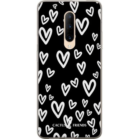 Yhteensopiva Puhelinkuori OnePlus OnePlus 7 Pro Cactus and Friends - Handdrawn Love Chaos