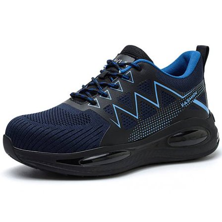 Sikkerhedssko til mænd og kvinder, komfortable og lette arbejdssko, åndbare sikkerhedssko med ståltå