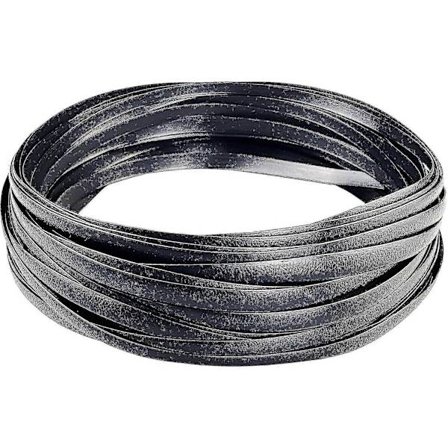 Flet Reparationssæt 37m 120ft Flet Reparationsartikler To-tonet Gradient Mørkebrun med Lysebrune Striber Plast Rattan Materiale til Patio Stol Repai