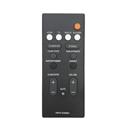 Fsr78 Zv28960 fjernbetjening til Yamaha Sound Bar Yas-106 Ats-1060