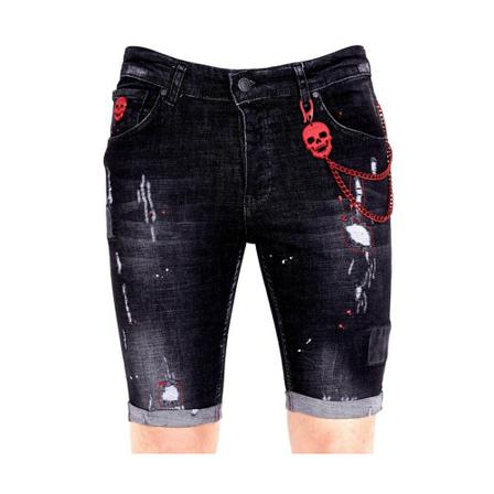 Local Fanatic Denim Shorts svart, Herr, Herr, Storlek: W31
