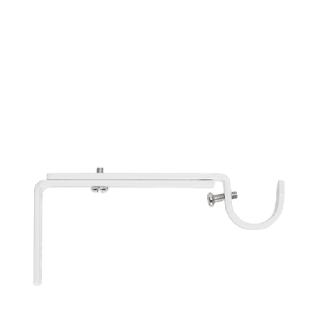 Kirsch Reglerbar gardinstångshållare Ø19 mm, 1 st Gardiner Vit ONESIZE