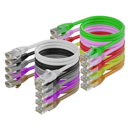 Nätverkskabel (10cm till 100m) RJ45 UTP (hub/switch/router)