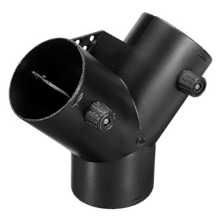 75mm Y-muotoinen pysäköintilämmittimen ilmanpoistoletkun liitin, jossa on kaksi säätöventtiililäppää Webasto Air LXM:lle