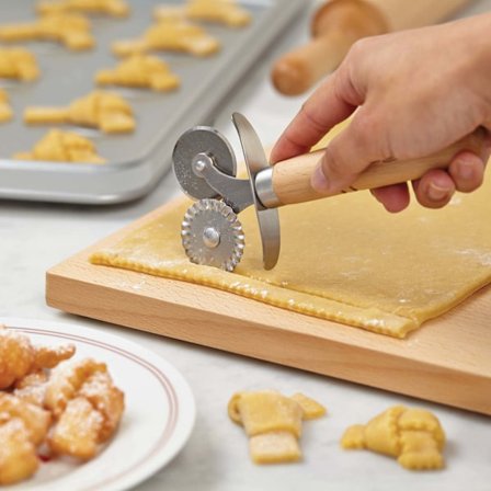 Cake Boss Double Pastry Wheel (18cm)