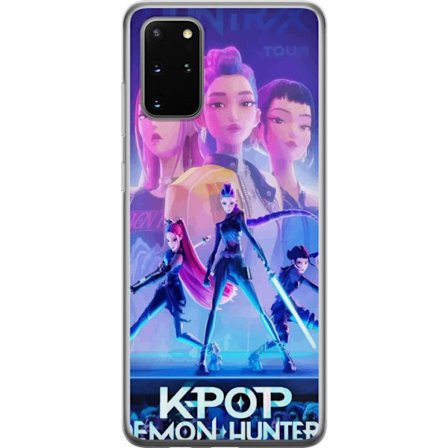 Kompatibelt Mobilskal till Samsung Samsung Galaxy S20+ Trendiga KPop Demon Hunters docka figur