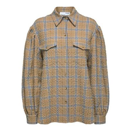 Selected Femme alma long shirt Brun, Dame Skjorter
