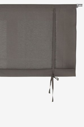 &Home - Laskosverho puolipanamaa - Harmaa - Jouluverhot - 100 - - Homeroom