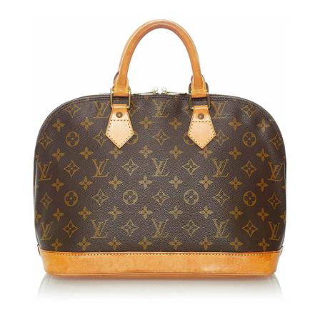 Louis Vuitton Vintage, Handbag Bruin, Dames, Maat:ONE Size