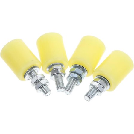 Nylon glidehjul til skydeporte Dørstyrerulle Hjulbeslag til indvendige garageporte