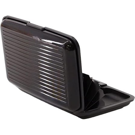 RFID-signaalia estävä luottokorttikotelo (musta), korttisuoja, alumiini, mies