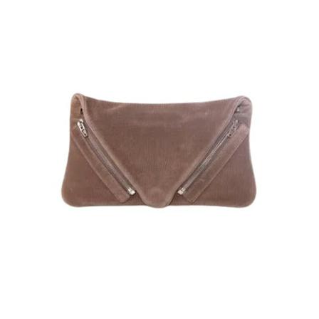 Alexander Wang Pre-owned, Pre-owned Leatherclutches Bruin, Dames, Maat:ONE Size,leer
