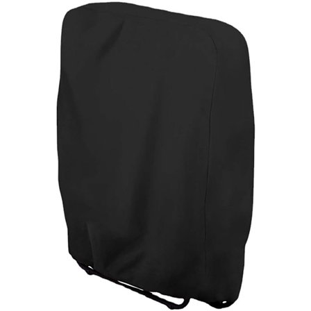 34*71*110 cm - Havemøbelbetræk - Sammenklappeligt solsengbetræk - 210D Oxford stof havemøbelbetræk - Sort