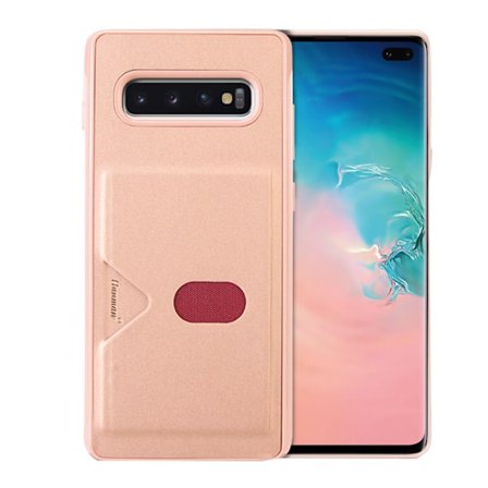 Samsung Galaxy S10 Plus - Skal med Kortfack (HANMAN)