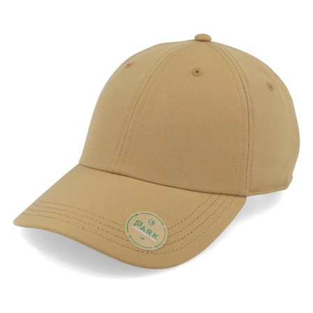 Park - Beige unconstructed Cap - Camel Sustainable Dat Cap / Unstructured @ Hatstore