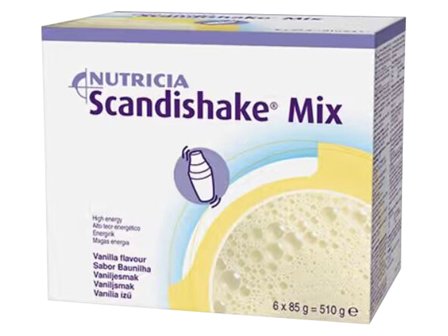 Scandishake Mix Vanilje, 6x85 g