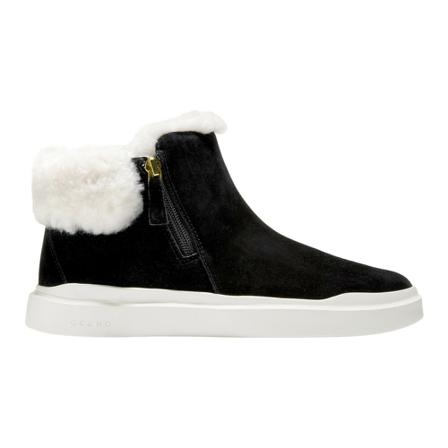 Cole Haan GrandPrø Rally Sneakers Bootie , Zwart , Dames , Maat: 37 EU