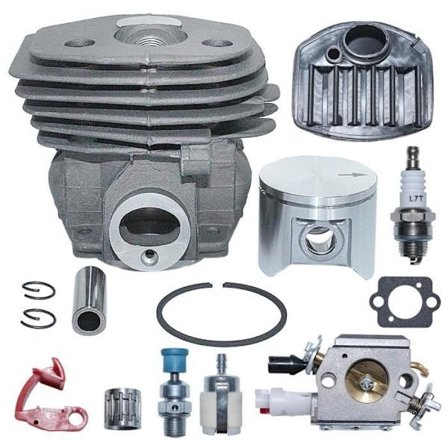 47 mm sylinderstempelforgasserskiftesett kompatibel med HUSQVARNA 359 357 357XP 537157302