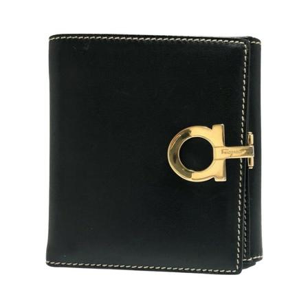 Salvatore Ferragamo Pre-owned Wallets & Cardholders Sort, Herre Vintage Accessories, Størrelse: ONE Size