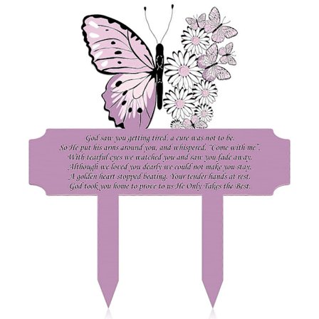 Minnesmärken Gravdekorationer för Kyrkogårdsplakett Gravmarkör Metall Minnesplaketter