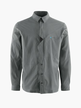 Klättermusen Garm LS Skjorta Herr - Teal Grey - L