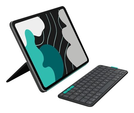 Logitech Flip Folio iPad Air 13" (2024), iPad Air 13" (2025), iPad Pro 13" (2024) Nordisk Sort