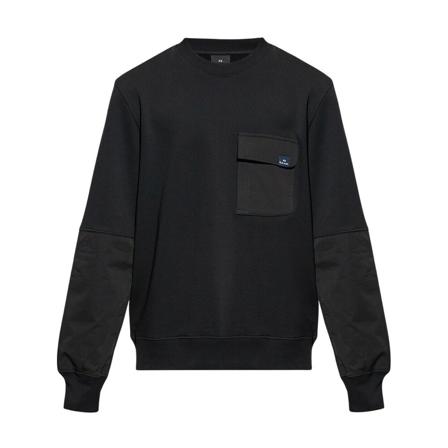 PS By Paul Smith, Sweatshirts & Hoodies Zwart, Heren, Maat:M