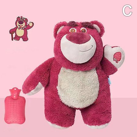 Stitch Animation Vinter Ekstra stor plys termokande flaske Hånd