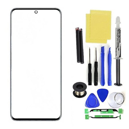 Udskiftning af Ydre Forrude Glas Linse Touch Screen Cover Reparationsværktøjssæt Kompatibel Samsung Galaxy S21/s21 Plus/s21 Ultra