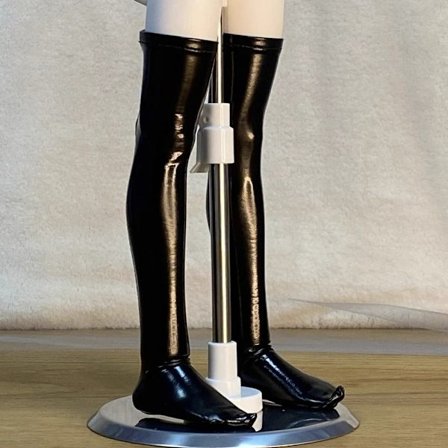 PU-nahkasukat pitkät nukkesukat 2 2