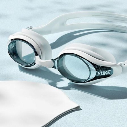 1 st Professional Swimming Goggles - Aurora White - Flat Light