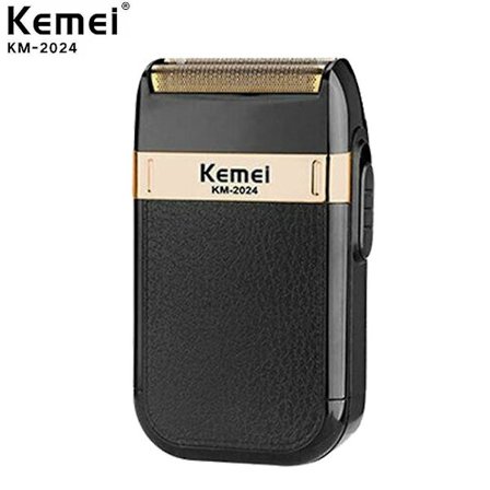 KM-2024 Elektrisk Rakapparat Trimmer Rakapparat Hårklippare USB Uppladdningsbar
