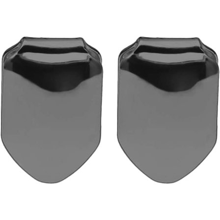 2 stk Hip Hop Gulltann Grillz Munn Tenner Enkelt Tann Grill