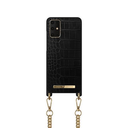 Necklace Case Galaxy S20 Plus Jet Black Croco