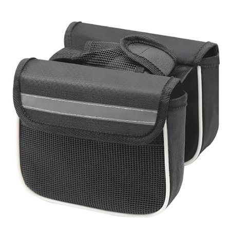 Portabel styrväska för cykel - Svart