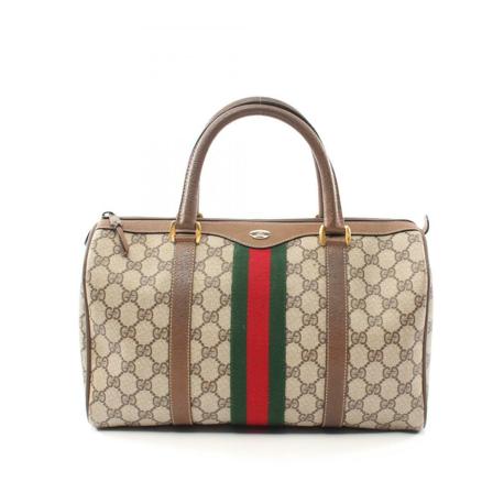 Gucci Vintage, Pre-owned Handbags Beige, Dames, Maat:ONE Size