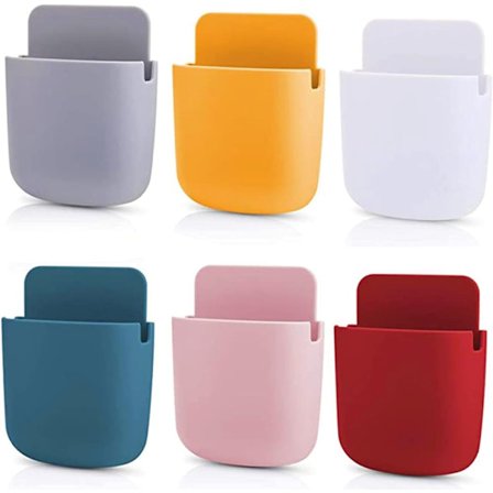 6-delt fjernbetjening holder organiser vægmonteret organiseringsmedie