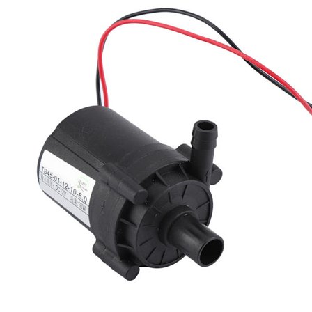 12V vattenjusterbar cirkulations DC-pump Borstlös motor DC-pumptråd