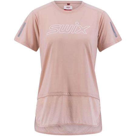 Swix Women's Motion Mesh T-Shirt Women Short sleeved fitness sweater Pink XL