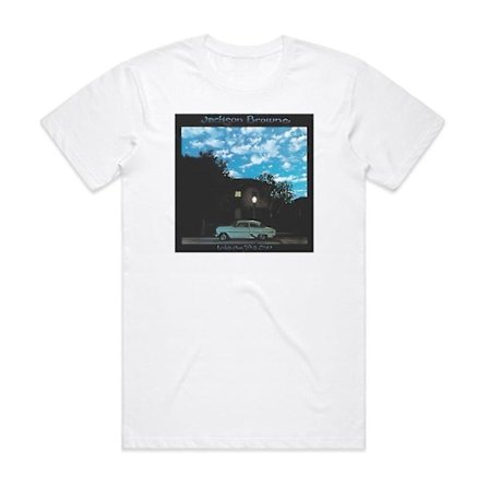 Jackson Browne Late For The Sky T-shirt Vit