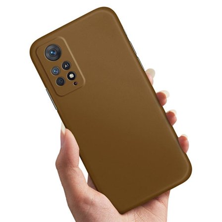 Xiaomi Redmi Note 11 Pro - Deksel/Mobildeksel Brun