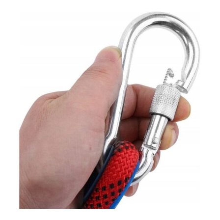 IC Turvaköysi, nylon, ulkokiipeilyköysi, kiipeilyköysi, pelastusköysi, laskuköysi, kiipeilyköysi, 10 metriä oranssi 12mm