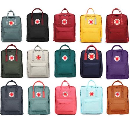 [LCS]7-20L Ryggsekk Laptopveske Stor Kapasitet Gave til Barn Lys Rød Light Red