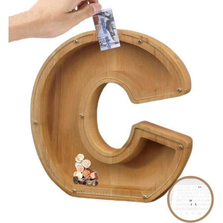 Sparegris til børn drenge piger store sparegrise 26 engelsk alfabet