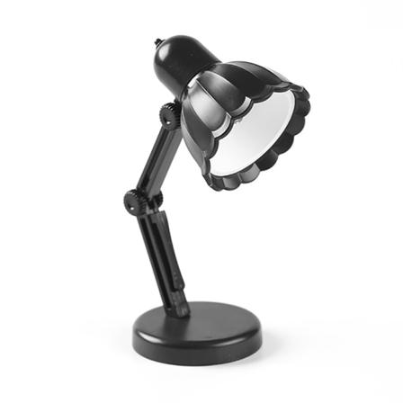 1pc Dockhussimuleringsmöbel Elektrisk Minibordslampa