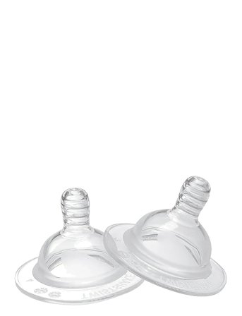 Twistshake Anti-Colic Baby Bottle Teat White Twistshake