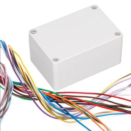 Strømkoblingsboks 100x68x50mm Utmerket Ytelse Korrosjonsbestandig Elektrisk Ledningsboks